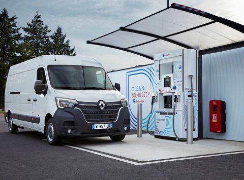 Renault uvádza Kangoo Z.E. Hydrogen a Master Z.E. Hydrogen s palivovými článkami