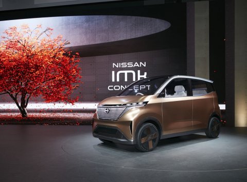 Nissan IMk nový koncept mestského elektromobilu