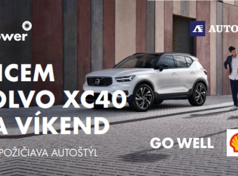 Vyhrajte nezabudnuteľný víkend s Volvo XC40