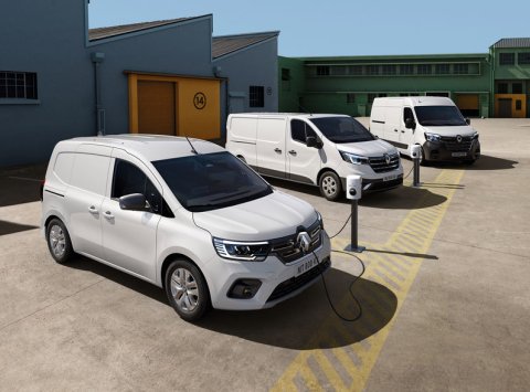 Tretia elektrická dodávka značky Renault